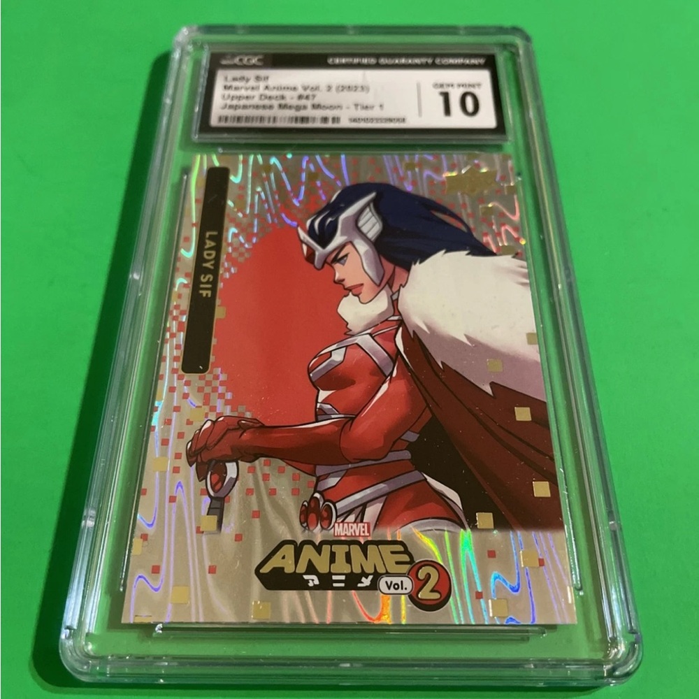 2023 Marvel Anime Vol. 2 LADY SIF Base Japanese Mega Moon #47 CGC 10